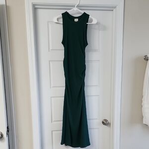 a new day Dark Green Sleeveless Maxi Dress